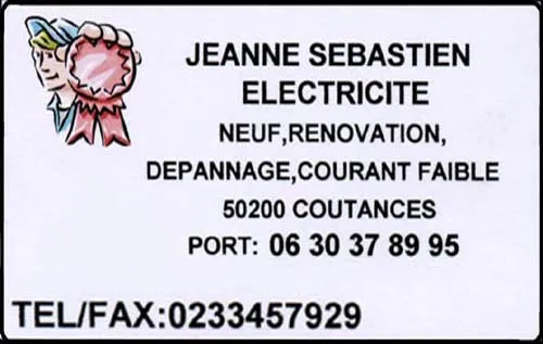 JEANNE SEBASTIEN ELECTRICITE