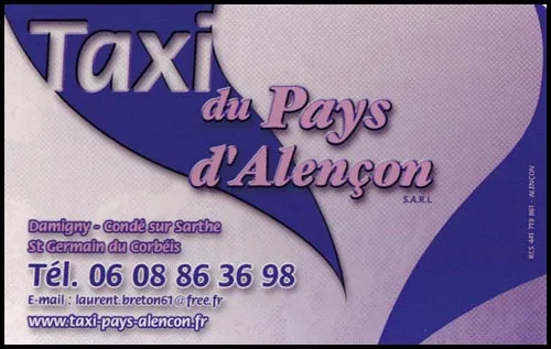 Taxi du Pays d'Alençon - Laurent Breton