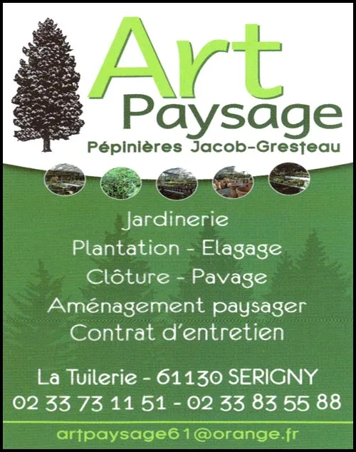 Art Paysage - Pépinières Jacob - Gresteau