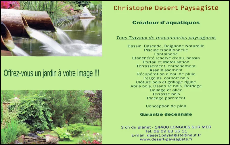 CHRISTOPHE DESERT PAYSAGISTE