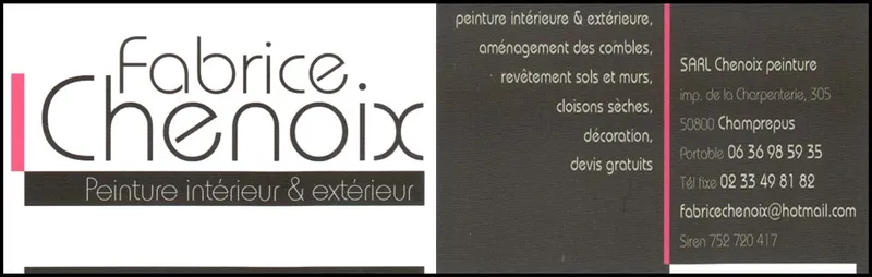 Chenoix Peinture - Fabrice Chenoix