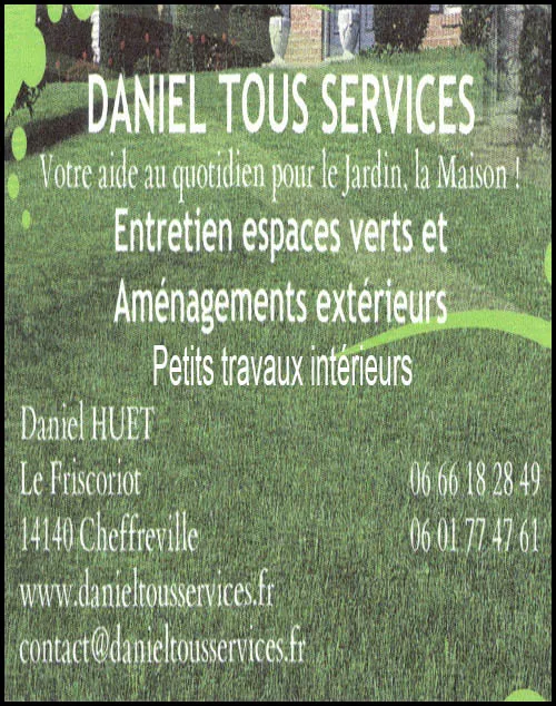 DANIEL TOUS SERVICES - Daniel HUET