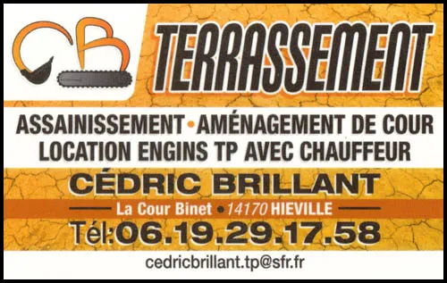 CB Terrassement - Cédric Brillant