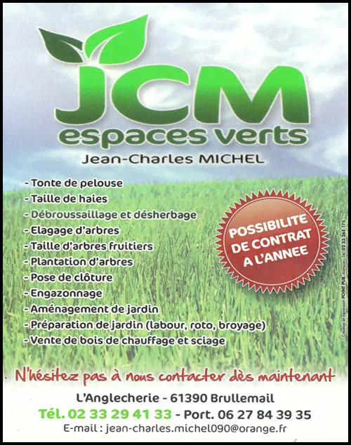 JCM espaces verts - Jean-Charles Michel