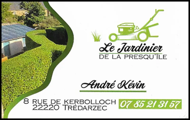 Le Jardinier de la Presqu'île - Kevin André