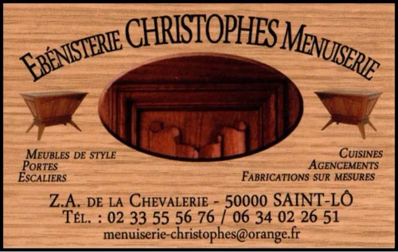 Ebénisterie - Menuiserie Christophes