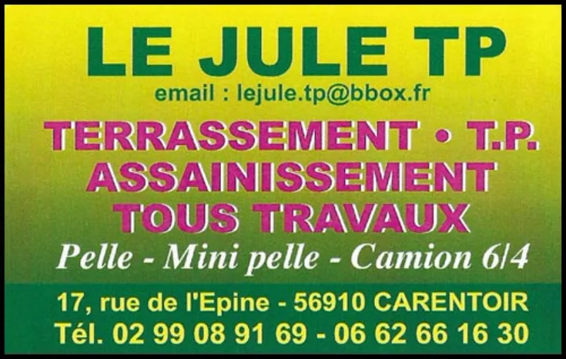 SARL Le Jule TP