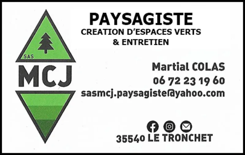 MCJ PAYSAGISTE - Martial Colas