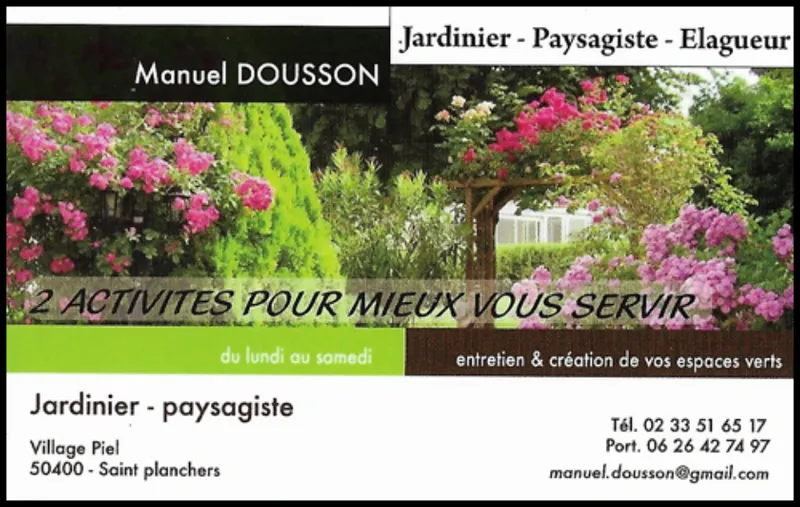Manuel DOUSSON Paysagiste
