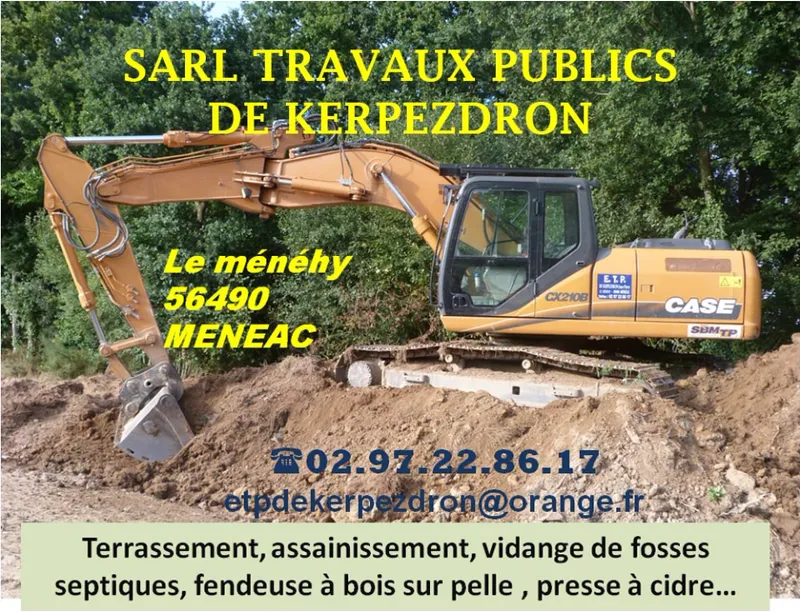 SARL Travaux publics De Kerpezdron