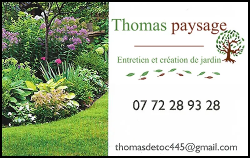 THOMAS PAYSAGE - Thomas Detoc