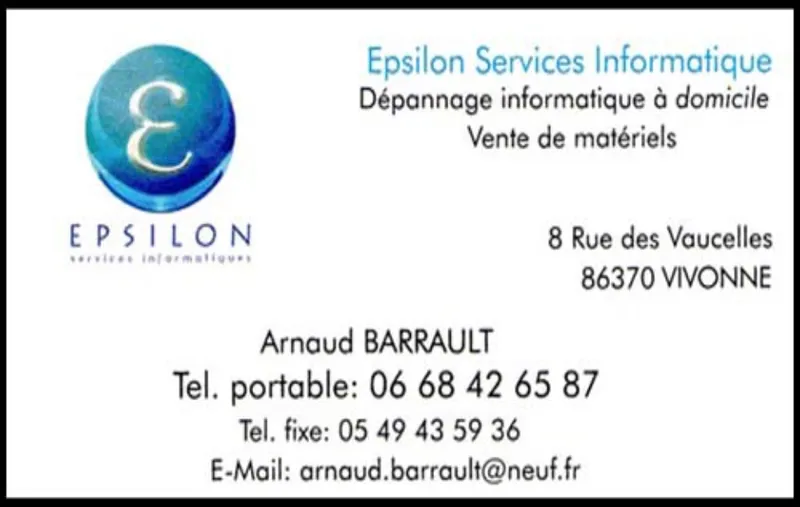 Epsilon Services Informatique - Arnaud Barrault