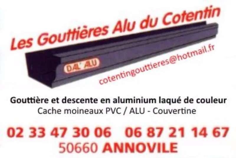 Les Gouttières Alu du Cotentin