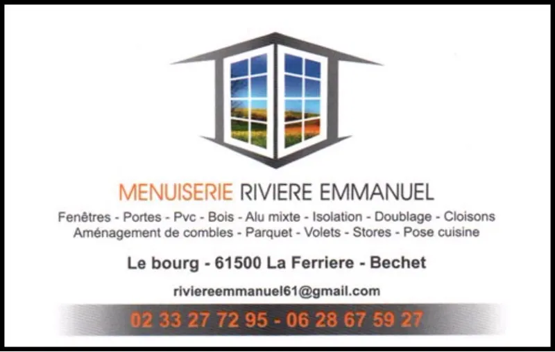MENUISERIE RIVIERE EMMANUEL