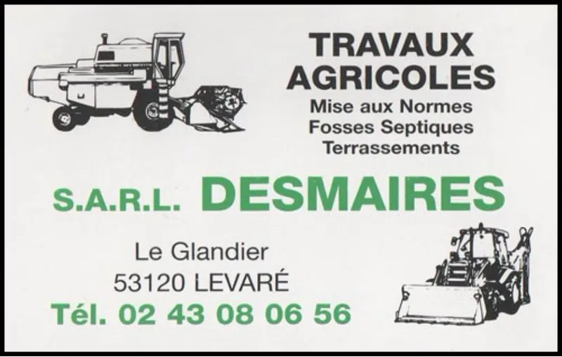 SARL DESMAIRES - Christian et Joseph Desmaires