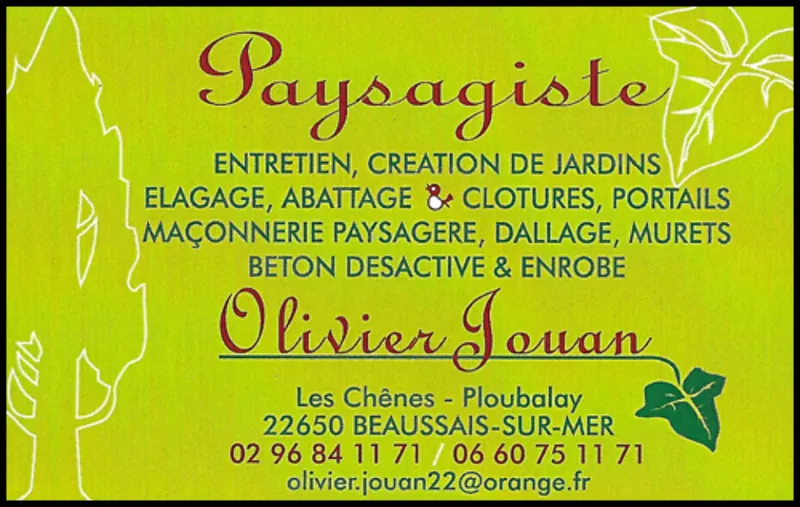Olivier Jouan Paysagiste