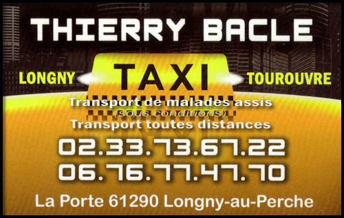 taxi thierry bacle, taxis