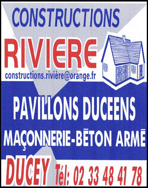 constructions riviere, maçonnerie,béton armé