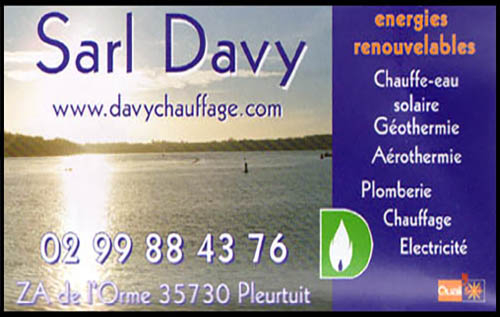 davy, électricité,chauffage,énergies renouvelables,plomberie