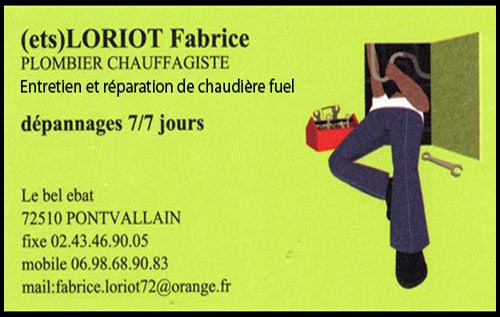 fabrice loriot, chauffage, plomberie,  ,