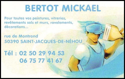 mickaël bertot, revêtements de sols, peinture, ravalement, décoration, revêtements muraux, peintre,