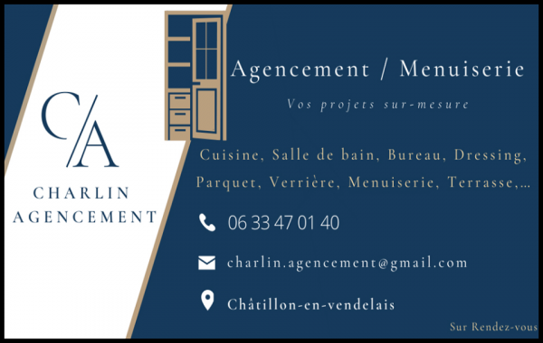 charlin agencement, agencement,menuiserie,menuiserie bois/pvc/alu,plaquiste,cloisons sèches,placo,lambris,fenêtres,portes,garde-corps,portes d'entrée,dressings,parquet,cuisines,pergolas,création de terrasses,stores,stores banne,portes coulissantes,agencement de combles,aménagement intérieur,bardage,menuisier fabriquant,création de terrasses,terrasses bois,volets roulants,placards,fabrication sur-mesure,menuiserie mixte,menuiserie sur-mesure,portes à galandage,serrurerie,miroiterie,